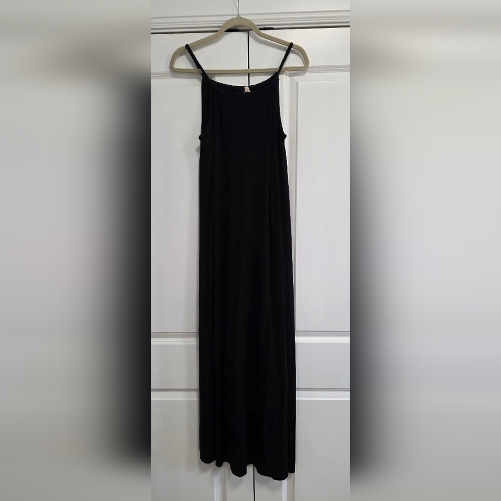 Liz Lang Target Black Maxi Maternity Dress Size Medium